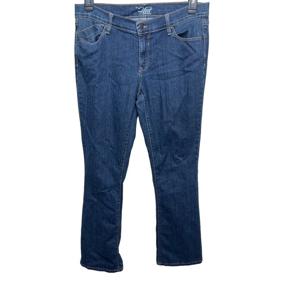 Old Navy Women’s 10 Long The Flirt Bootcut Stretch Blue Jeans - Picture 1 of 13